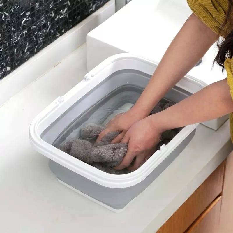 Foldable Rectangular Bucket Rectangular foldable Bucket – Megamall Online Store