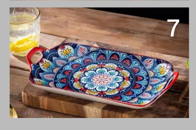 Ceramic Rectangular Tray