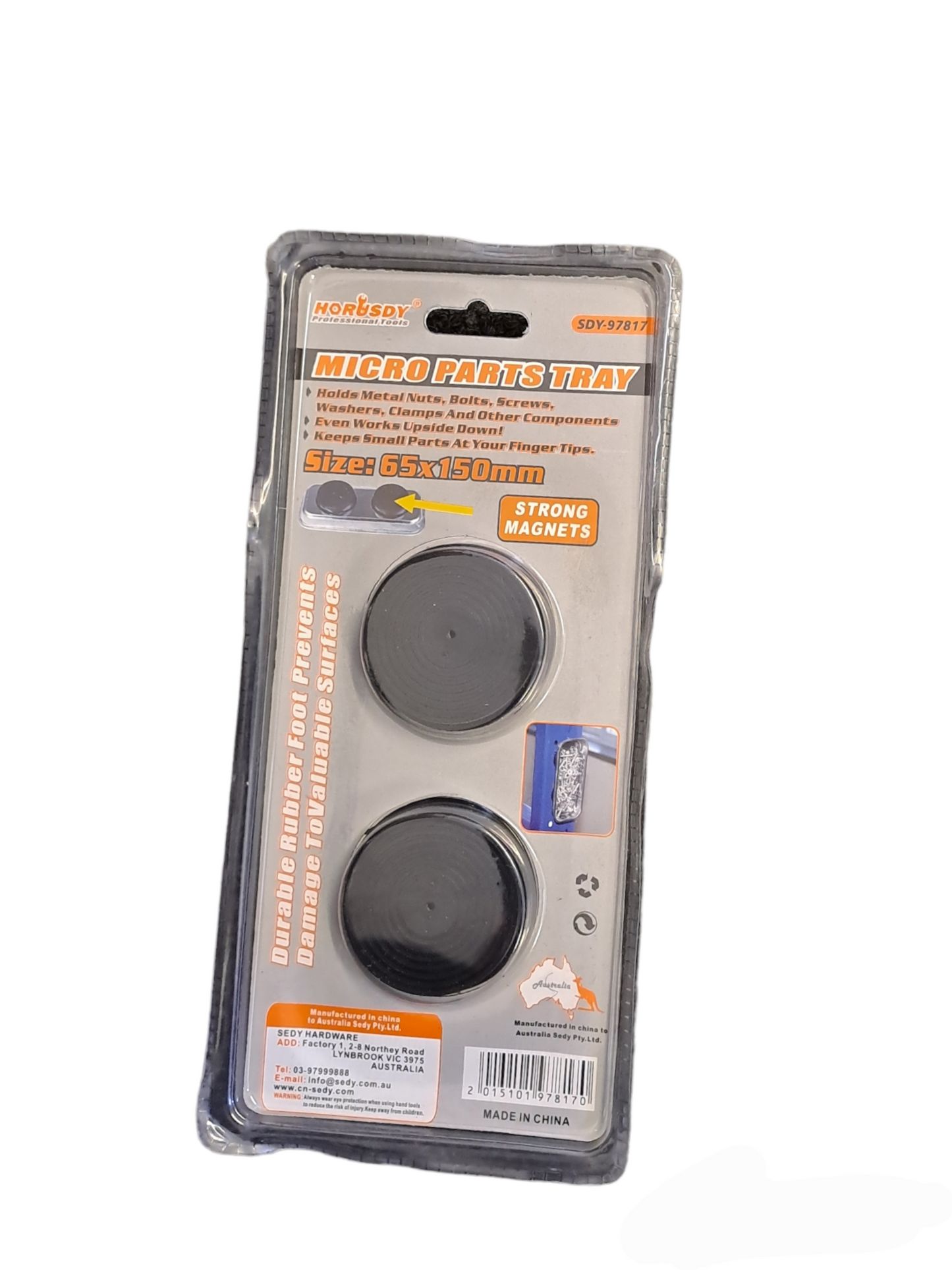 Magnetic Parts Tray 1pc 150mmx60mm