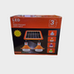 2X Solar Charged UFO Lights with Mini Solar panel