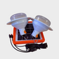 2X Solar Charged UFO Lights with Mini Solar panel