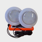2X Solar Charged UFO Lights with Mini Solar panel