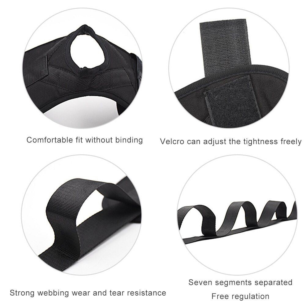 Segmented stretch Strap