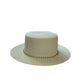 Flat Top Straw Hat