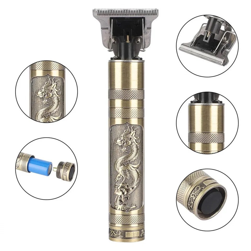 Rechargeable Hair Trimmer Dragon Design