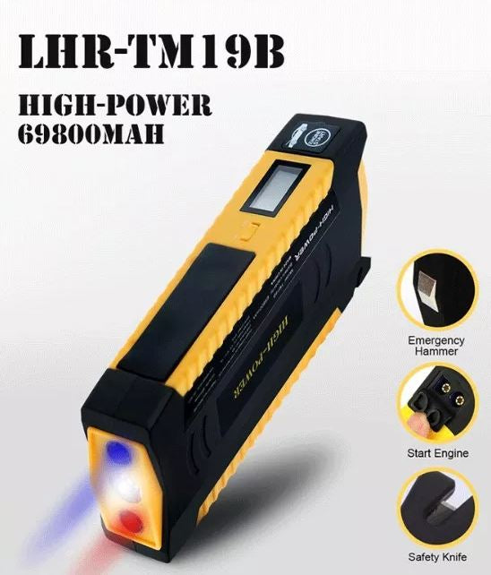 JG103 Automobile Emergency Mobile Power Supply With 3 Bright Emergency Light