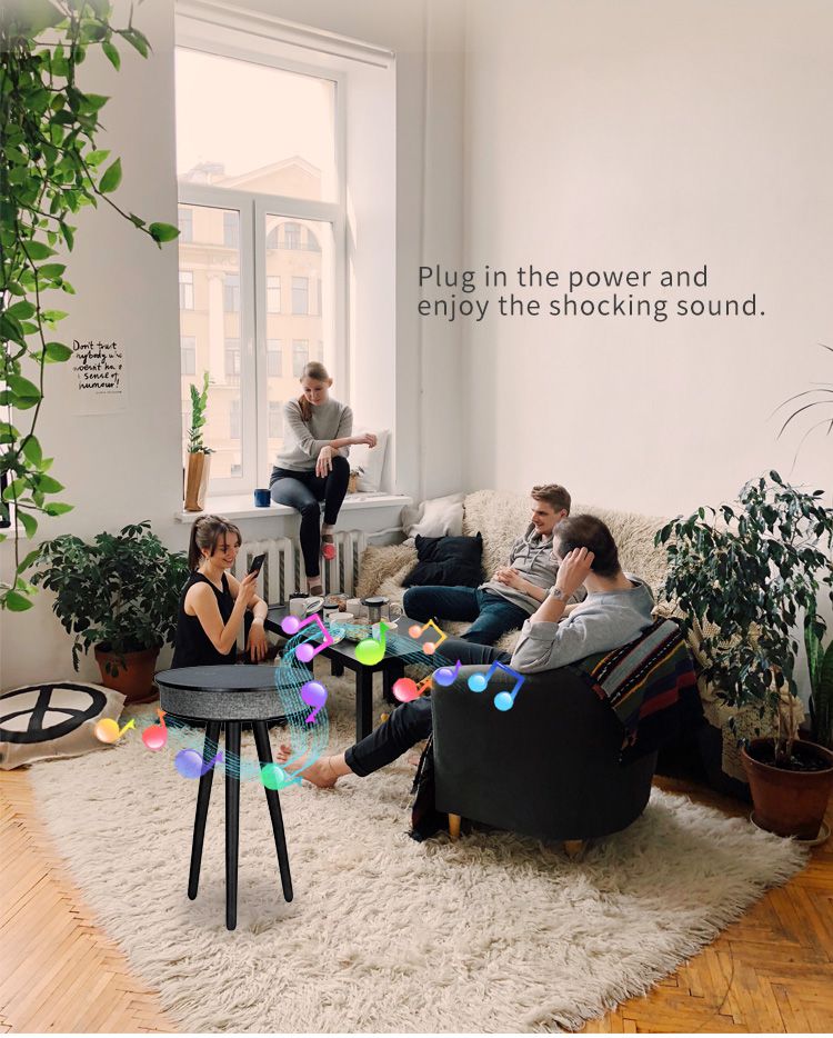 Smart Bluetooth Speaker Coffee Table