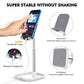 Cell Phone Stand,Adjustable Phone Stand for Desk, Thick Case Friendly Phone Holder Stand, Taller iPhone Stand Compatible with All Mobile Phone, iPhone 14, iPad, Tablet 4-10'' Desk Accessories