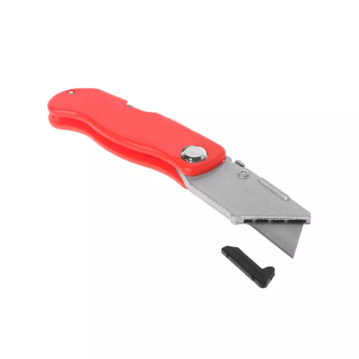Multipurpose Folding Pocket Utility Heavy Duty Knife Cutter Knife with 6 Stainless Steel Blades