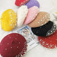 Winter Warm Rhinestone Pearl Beret Beanie Hat Classic French Berets Casual Caps Wool Winter Beanie Caps for Women Girl Hat