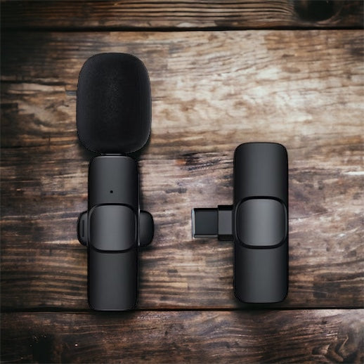 Wireless Lavalier Microphone - Compatible with Type C – Megamall Online ...