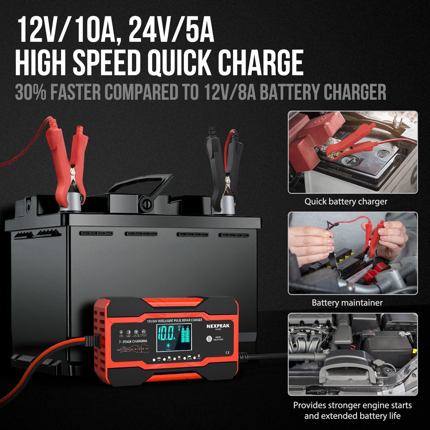 Smart Fully Automatic Battery Charger