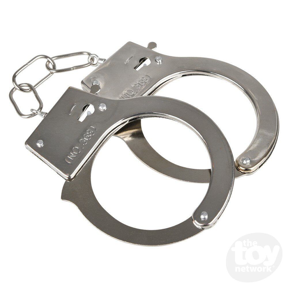 Diecast Metal Handcuffs Blister Carded