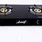 ARUIF 2 BURNER TEMPERED  GLASS GAS STOVE RH-2002