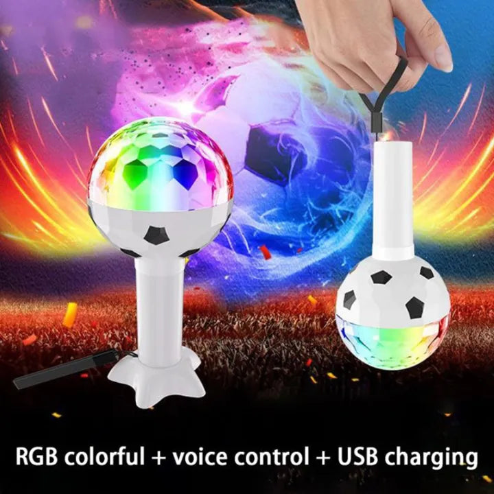 Rechargeable USB LED Football bulb ball Magic ball lamp Music lamp karaoke DJ disco ballroom Multiple colors