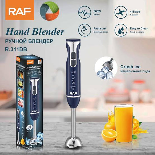 RAF R.320 800W 2-Speed Hand Blender with Ice Crush Function
