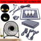 Solar Power Energy Lighting System Kit With 3 LED Lights, 1 Fan & 1 Solar Panel