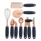 Kitchen Tool Set 7pc Rose Gold