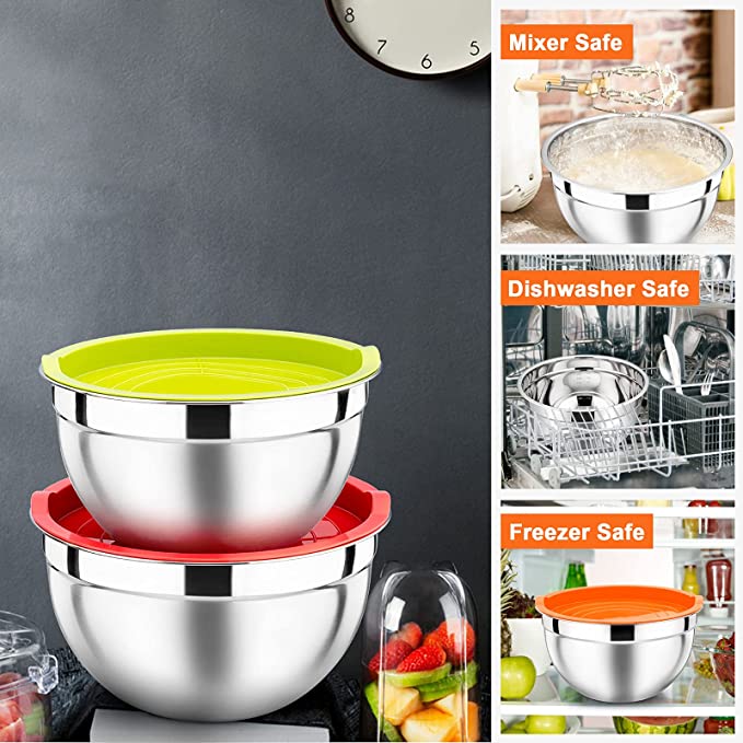 Mixing Bowl Set 5pc St/St