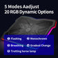 RGB Breathing LED Laptop Cooler