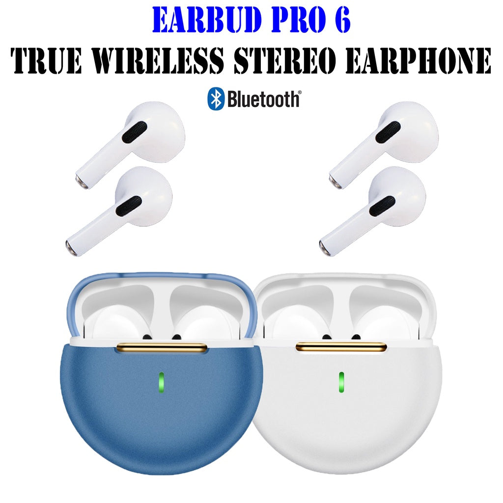 Pro 6S Wireless Headphones Earphones Touch support Siri Bluetooth