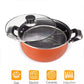 Japanese Deep Frying Pot with Glass Lid Frying Basket 304 Stainless Steel Kitchen Tempura