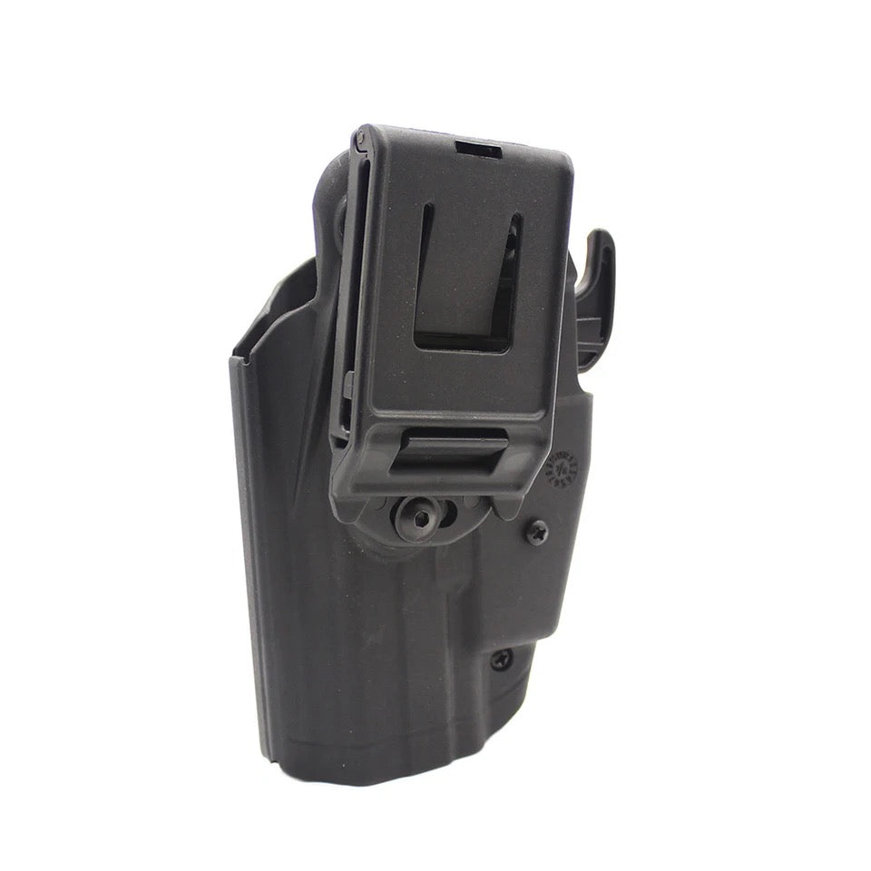 Gun Glock Holster Tactical Universal Black ABS Material Fit for Glock 17,18C,20,21,22,37 H&K 45 P30L VP40