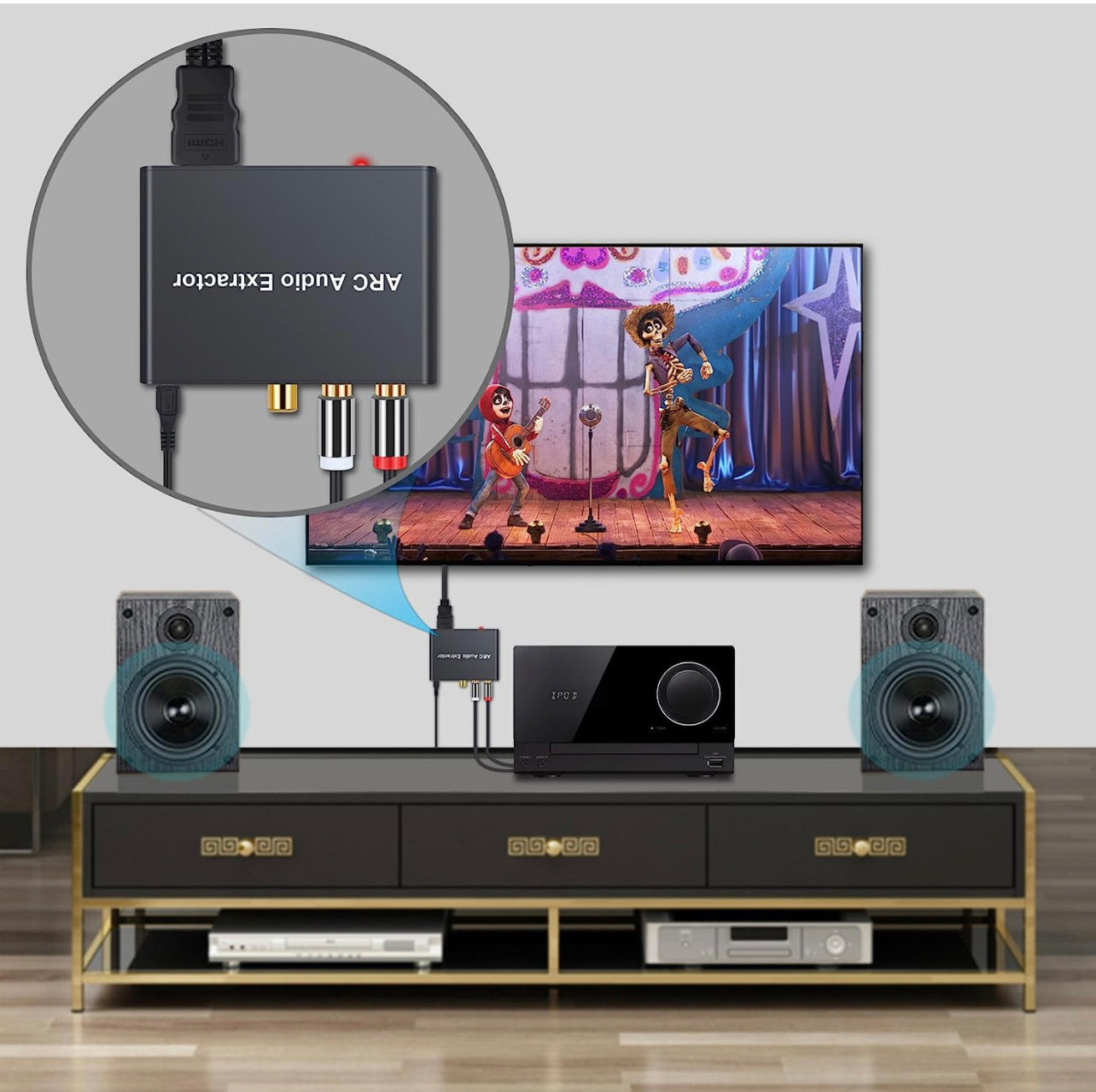ARC Audio Extractor HDMI Adapter