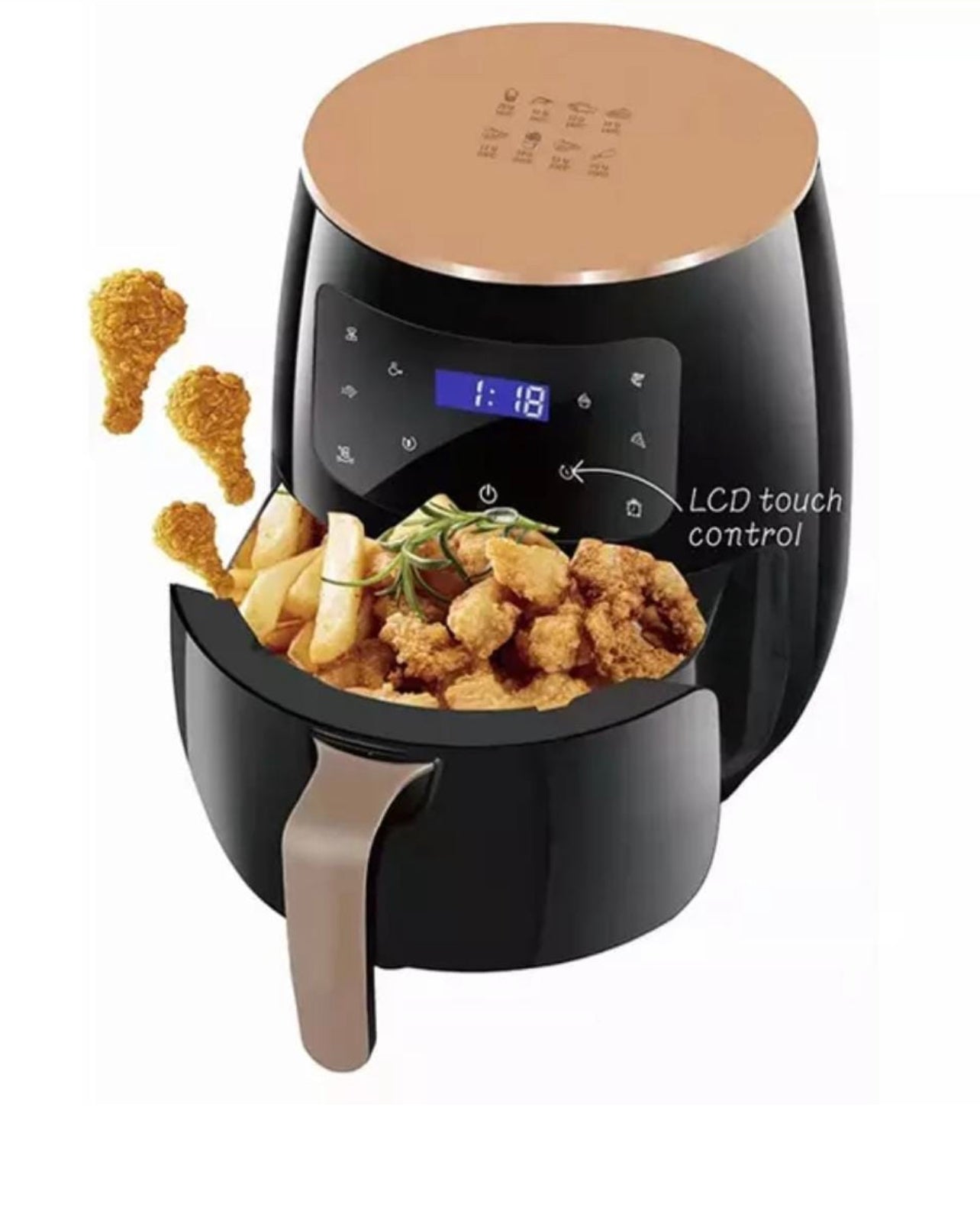 Silvercrest Digital Air-fryer 6L - 2400w