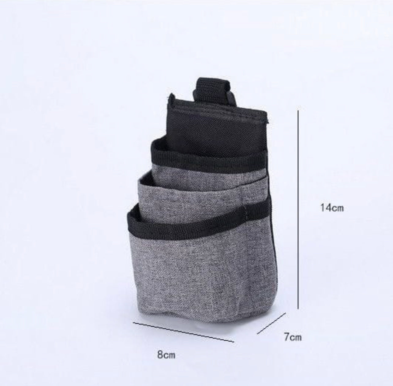Air Vent Car Pocket Caddy Organizer Holder with Charging Port for Phone,Cell Phone,Pencil,Charger (Gray