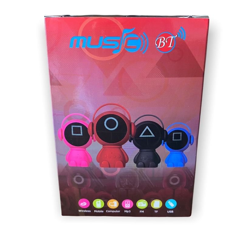 Portable Mini Wireless Speaker Player with USB, Radio FM, and Mp3