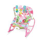 Multifunction Baby Vibrate Rocking Chair - Pink