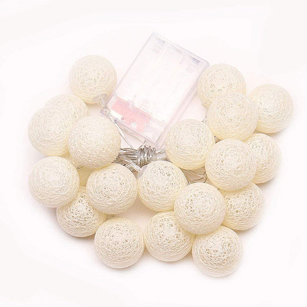 Fairy Cotton Ball 10 LED Light