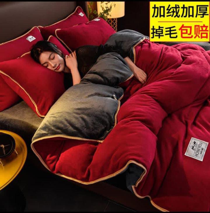 Velvet Comforter 6pc