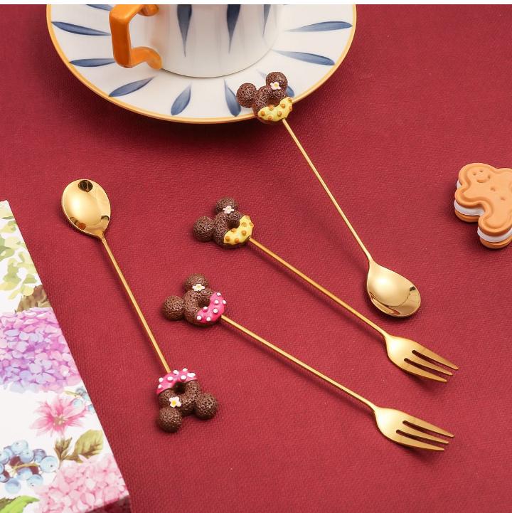 Mickey Mouse Themed Cutlery Set 4pc