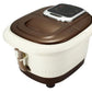 Foot Bath Electric Massager Heat Bubble Vibration Water