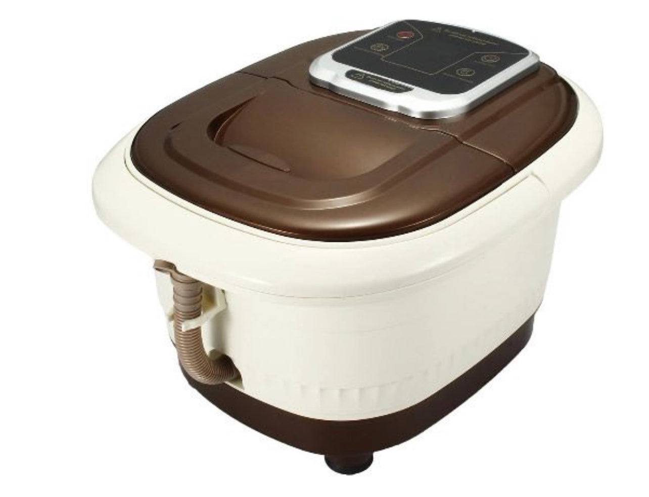 Foot Bath Electric Massager Heat Bubble Vibration Water