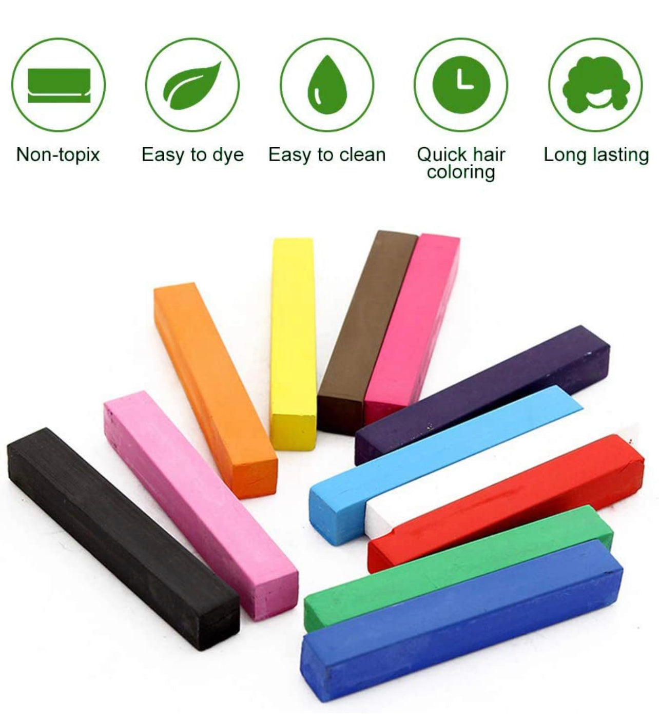 Hair Chalk 24pc