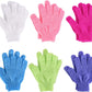 Double Sided Exfoliating Gloves Body Scrubbing Glove Bath