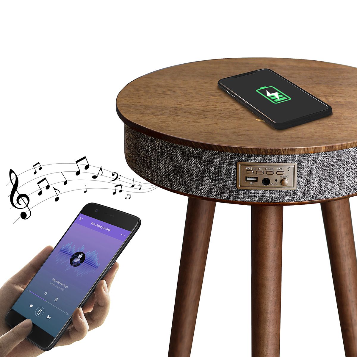 Smart Bluetooth Speaker Coffee Table