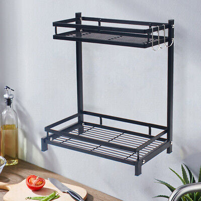 2-level Multi-Function Kitchen Storage Rack – Megamall Online Store