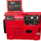 Diesel Silent Generator 6.5Kw /8Kva 16lt Single Phase + Ats Panel