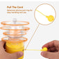 Egg Scrambler, Silicone Manual Egg Shaker White Yolk Mixer Golden Egg Maker Kitchen Cooking Tools for Making Hard Boiled Eggs