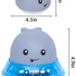 2 in 1 Whale Induction Spray Water And UFO Car Toy