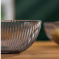 Lead-Free Glass Salad Bowl Set 6pc