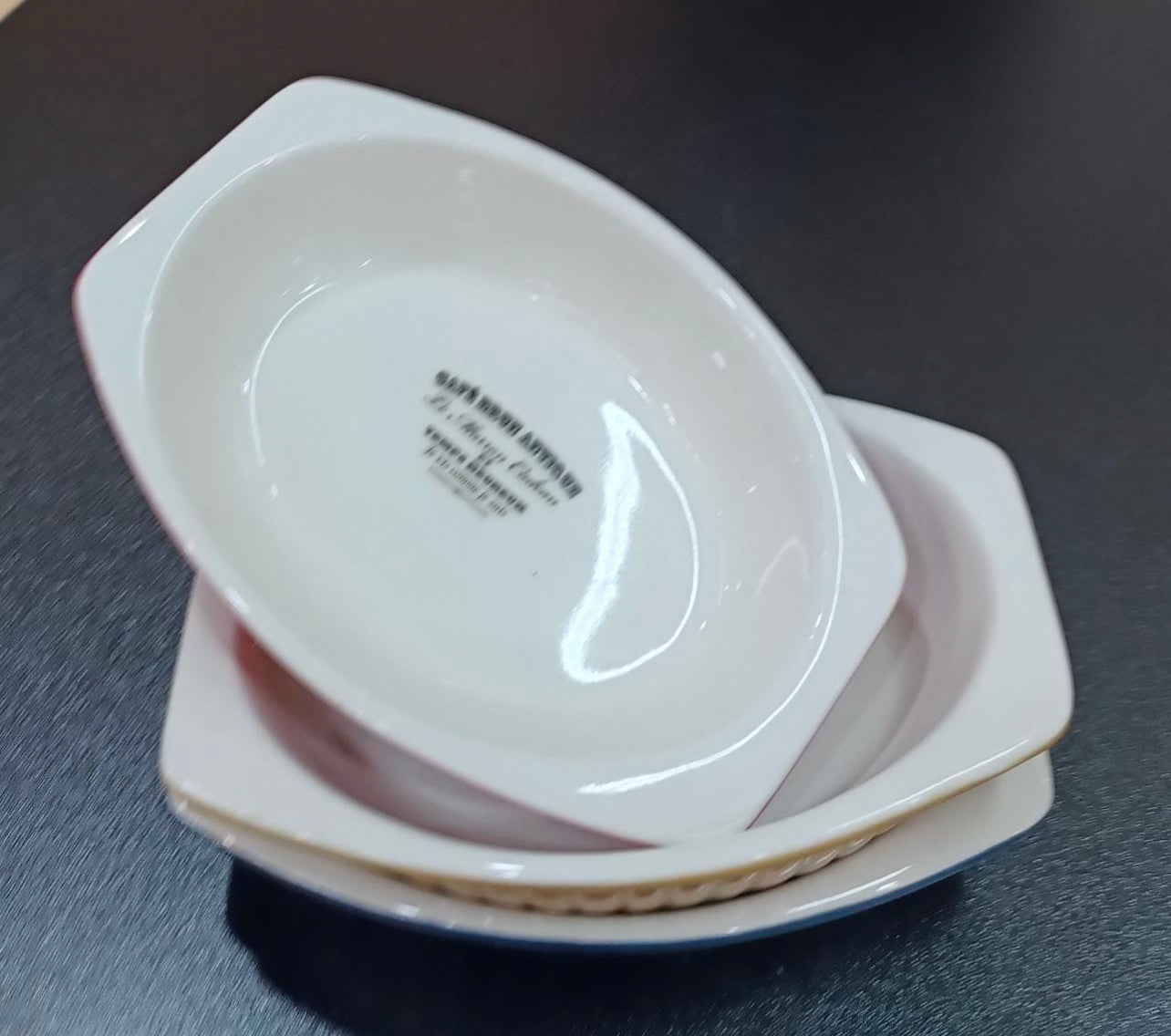 4pc Porcelain Baking Dish Set