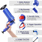 Sewer Cleaner High Pressure Air Drain Toilet Cleaner Sink Pipe Hair Remover Drill Plunger Tool Kitchen Cleaning Tools Set