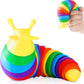 Toy Fidget Slug Sensory Flexible Desk Stress Relief Caterpillar Toy