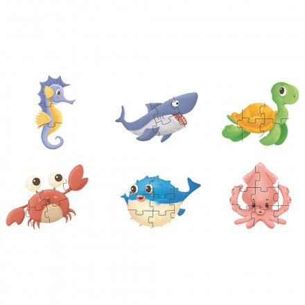 Little Learners - Ocean World Puzzle Set of 6