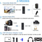 Bluetooth 5.0 Transmitter and Receiver for TV,PC ,Car Headphones